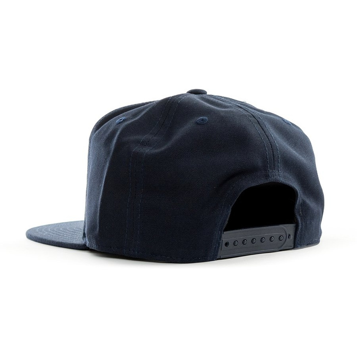 Czapka z daszkiem Carhartt WIP Snapback Logo Cap cotton canvas dark navy