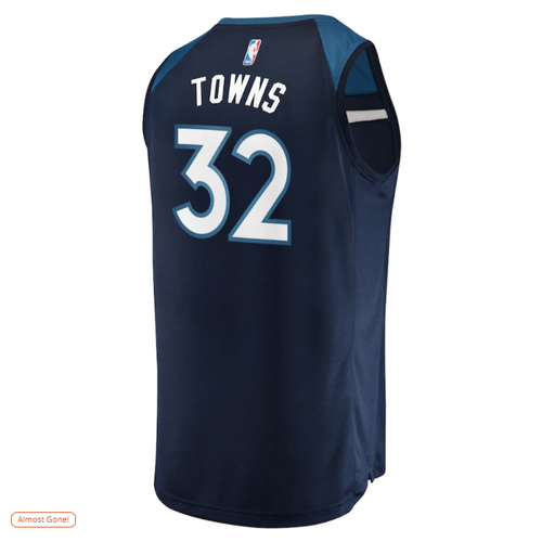 Fanatics Replica Jersey NBA Icon Edition Minnesota Timberwolves Karl Anthony Towns navy (Youth Collection)
