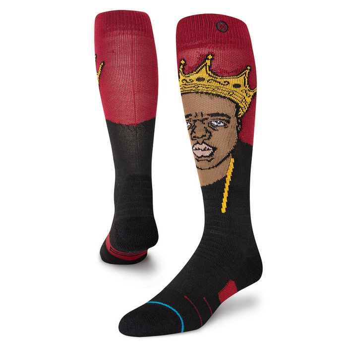 Skarpety unisex Stance socks Biggie Resurrected Snow black