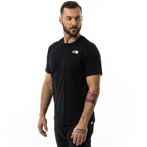 Koszulka męska The North Face T-shirt Red Box Tee black (NF0A2TX2JK3)