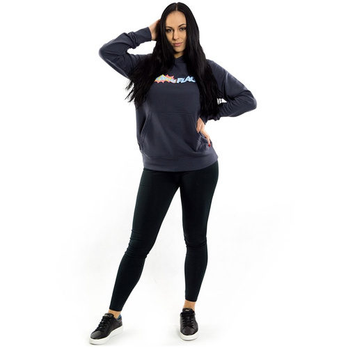 Kamuflage sweatshirt hoodie WMNS Comic graphite