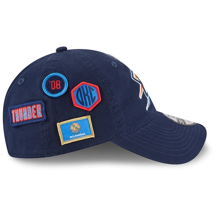Czapka z daszkiem New Era fitted cap 29TWENTY Draft Day 2018 Oklahoma City Thunder navy