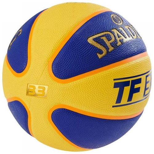 Spalding basketball TF-33 3x3 Ball yellow / navy size. 6