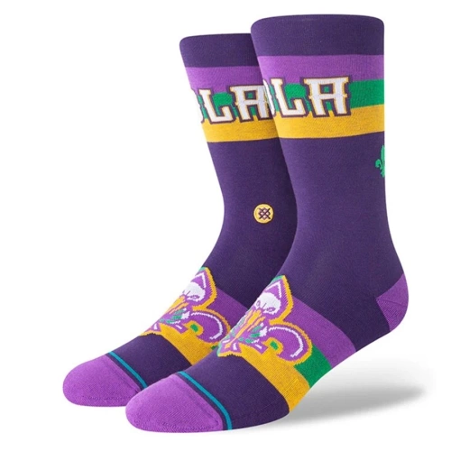 Stance skarpety koszykarskie Infiknit™ NOLA CE 2023 NBA New Orleans Pelicans purple