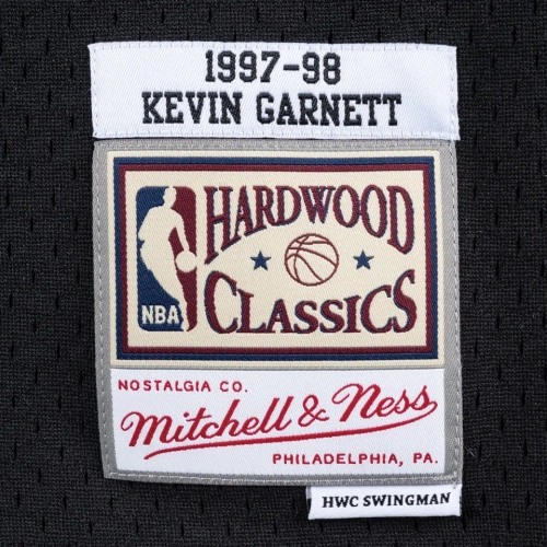 Mitchell&Ness koszulka koszykarska męska Swingman Jersey Alternate 97 Minnesota Timberwolves Kevin Garnett 1997-98 black