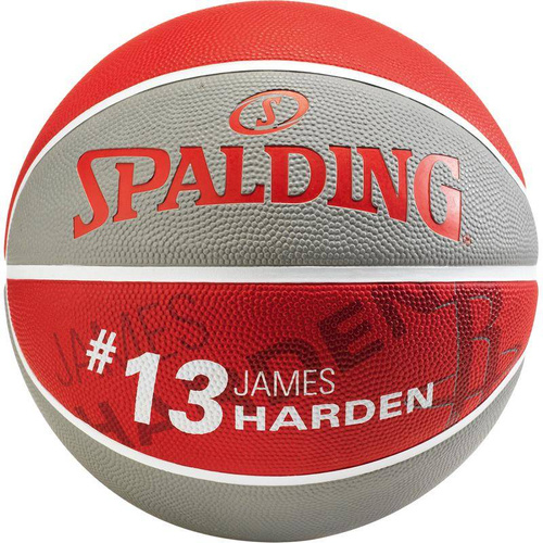 Spalding basketball NBA Player James Harden #13 size. 7 red / grey	