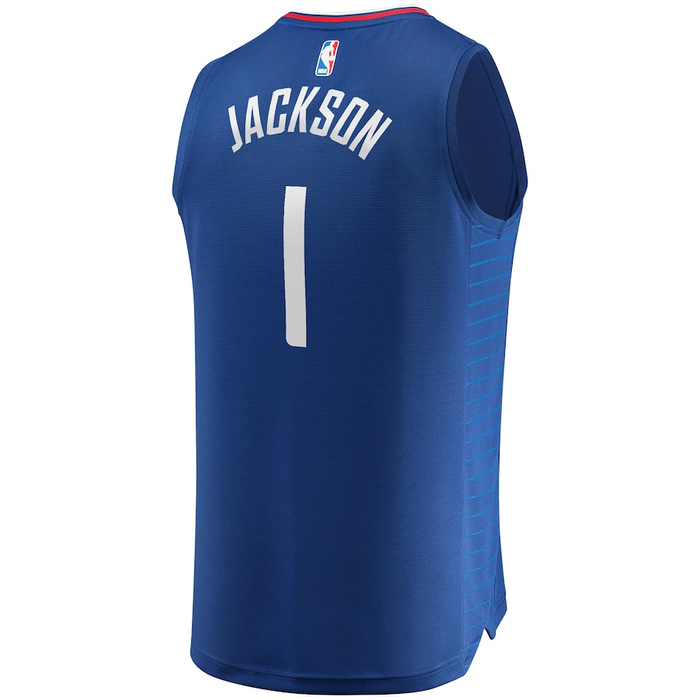 Fanatics Replica Jersey NBA Icon Edition Los Angeles Clippers Reggie Jackson blue