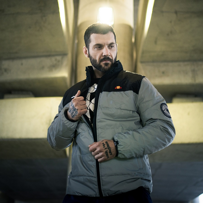 Kurtka zimowa męska Ellesse jacket Nebula black / reflective