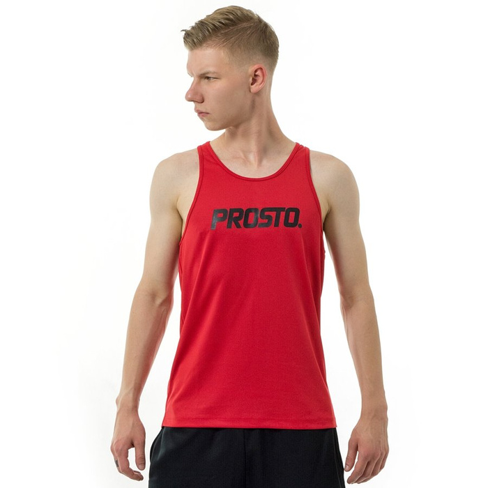 Koszulka męska Prosto Klasyk tank top Hole red