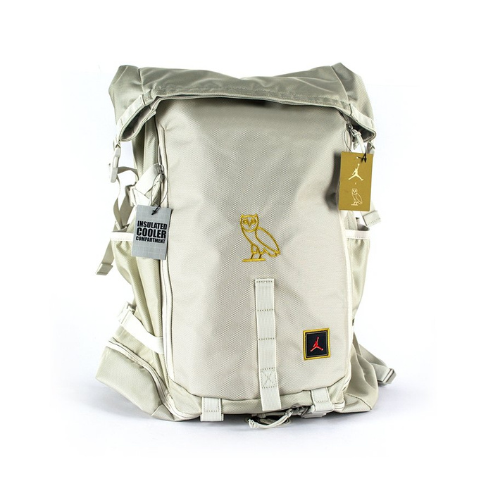 Air Jordan OVO Top Loader Backpack Black / Gold (BA8068-072) TM