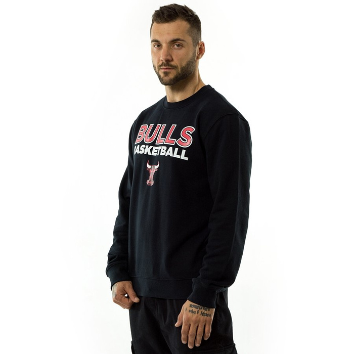 Bluza męska Mitchell and Ness crewneck Pure Shooter Chicago Bulls black