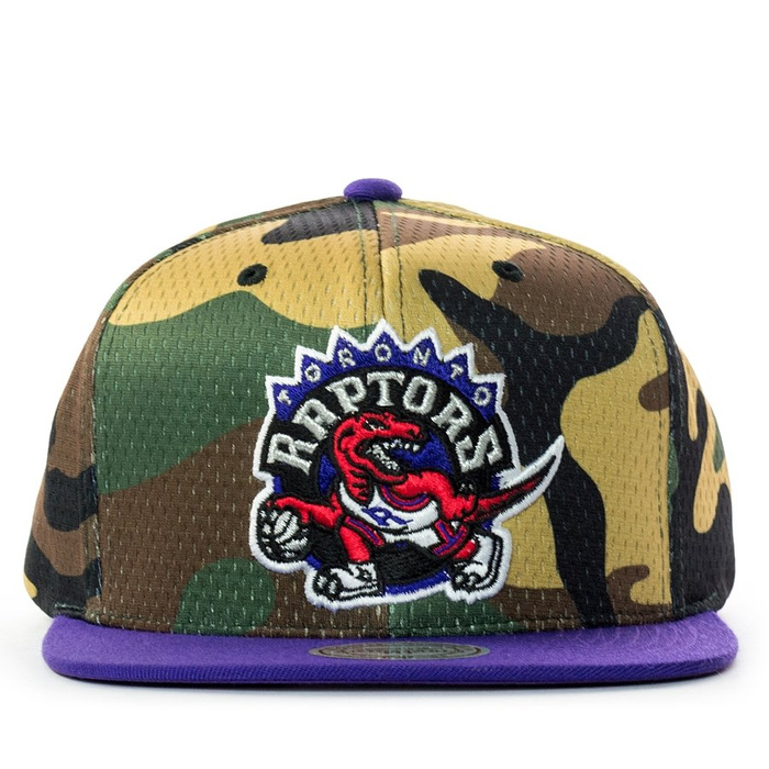 Czapka z daszkiem Mitchell and Ness snapback Cover Toronto Raptors camo