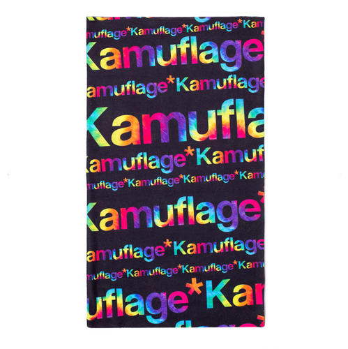 Kamuflage* neck warmer Eddy black