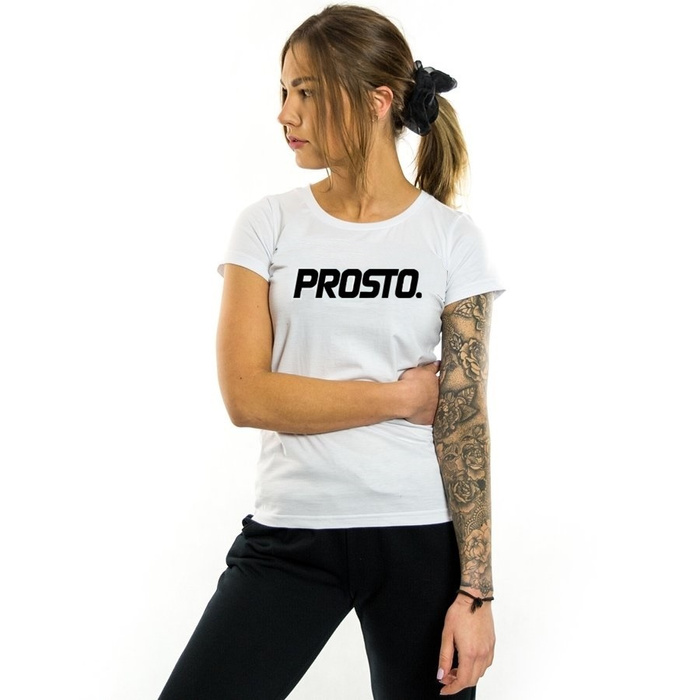 Prosto Klasyk Koszulka damska t-shirt Clazzy white