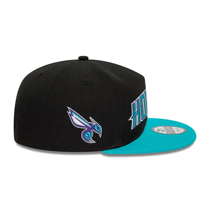 New Era Snapback NBA Golfer Charlotte Hornets black-teal