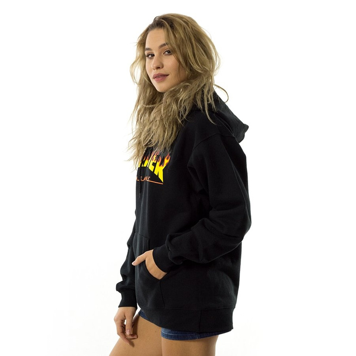 Bluza damska Thrasher hoody WMNS BBQ black