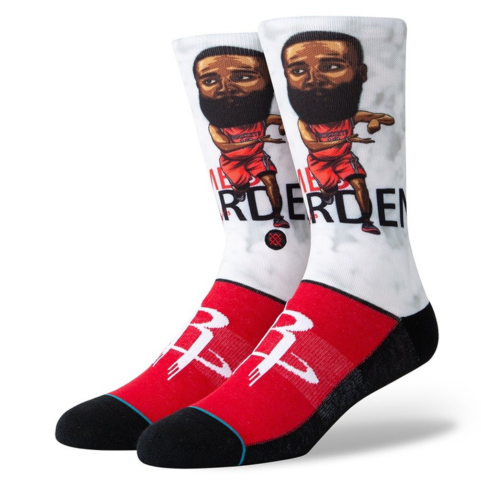 Stance socks NBA James Harden Big Head white