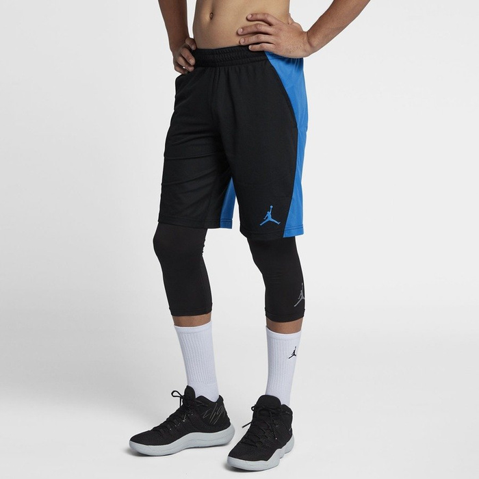 Air Jordan shorts Flight black / blue (861496-013)