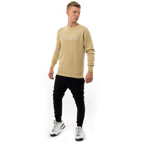 Bluza męska Prosto crewneck Heavy beige