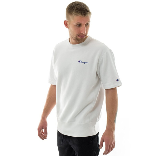 Champion short sleeve crewneck Reverse Weave Small Script Logo white (212977/S18/WW001)