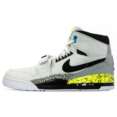  Buty do koszykówki Air Jordan Legacy 312 NRG "Billy Hoyle"  white / black-volt-vivid blue (AQ4160-107) TM