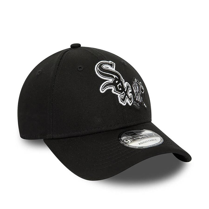 New Era cap 9FORTY Strapback Food Character MLB Chicago White Sox black
