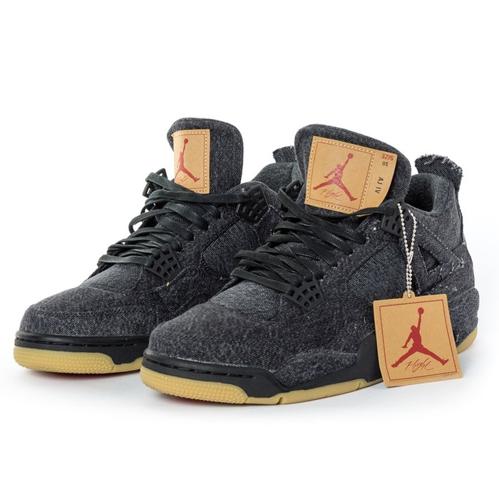 Buty męskie Jordan 4 Retro Levis black jeans (A02571-001) TM