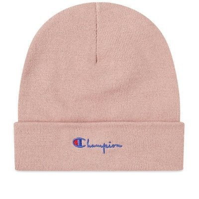 Champion czapka zimowa Reverse Weave beanie Emb. Script Logo pink (804708/PS123)
