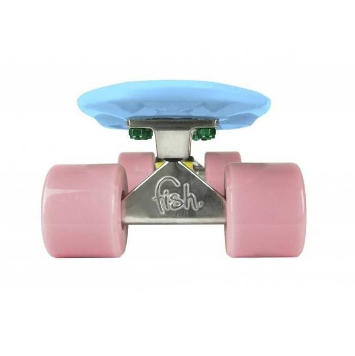 Fish Skateboards fishka® cruiser Summer Vibes light blue 6" x 22"