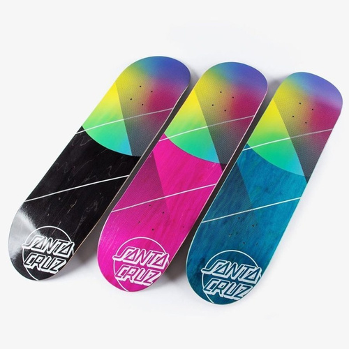 Santa Cruz Skateboards Blat do deskorolki deck VX Promo Logo blue 8.0" x 31.6"