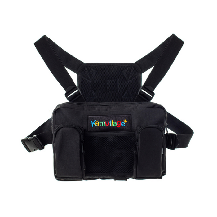 Kamuflage* chest rig Toy black