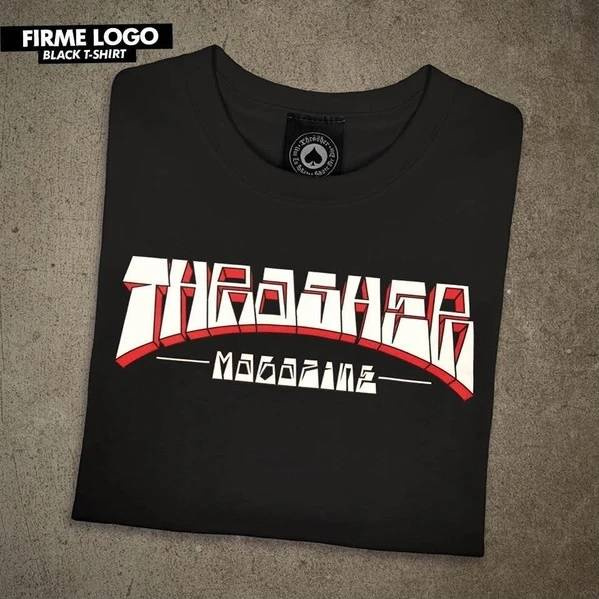 Thrasher Magazine sweatshirt crewneck Firme black