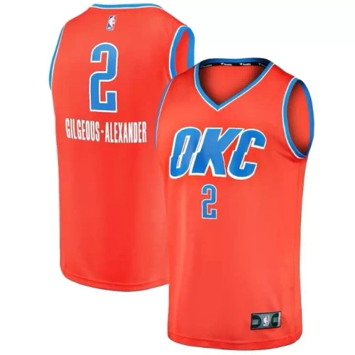 Fanatics Replica Jersey NBA Branded Fast Break Shai Gilgeous-Alexander orange (Youth Collection)