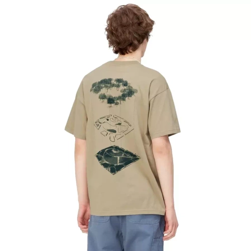 Carhartt WIP koszulka męska Garden ammonite