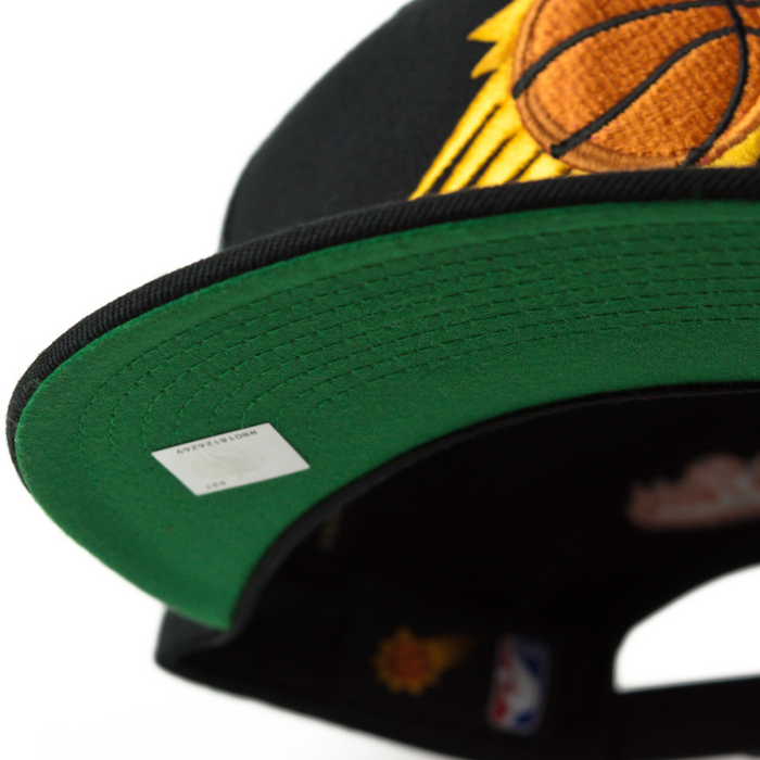 Czapka z daszkiem Mitchell and Ness snapback Solid Team Colour SB Phoenix Suns black 