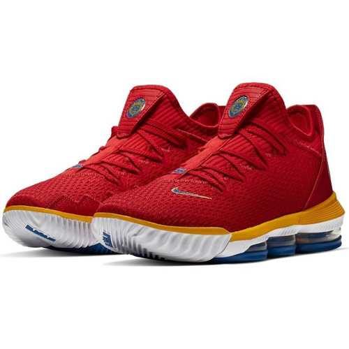 Buty do koszykówki Nike Lebron 16 "SuperBron" red / yellow / white / blue (CK2168-600)