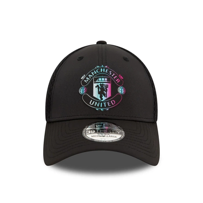 New Era cap 39THIRTHY Holographic Manchester United FB black