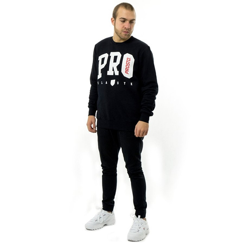 Bluza męska Prosto Klasyk crewneck Inzide black