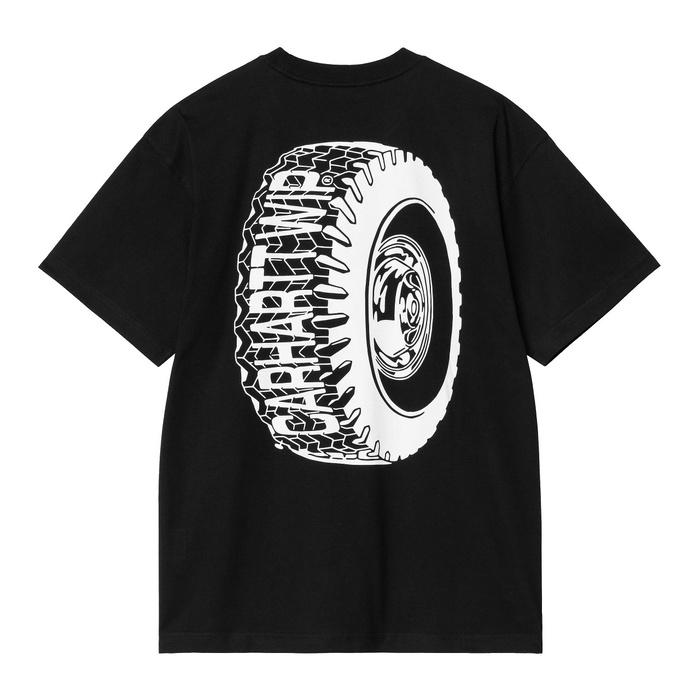 Carhartt WIP koszulka męska Tire black