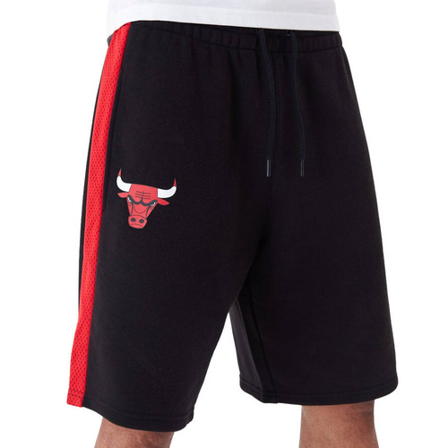 New Era krótkie spodenki męskie Mesh Panel NBA Chicago Bulls black