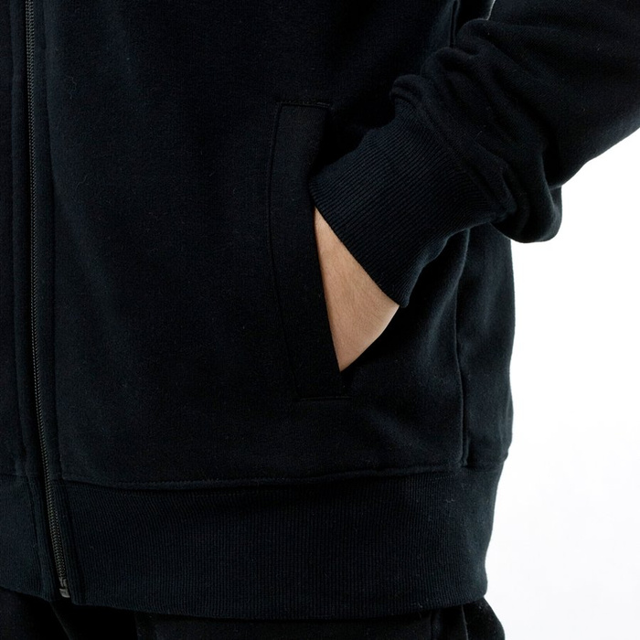 Bluza męska z kapturem Prosto Klasyk Hoody Zip Basic black