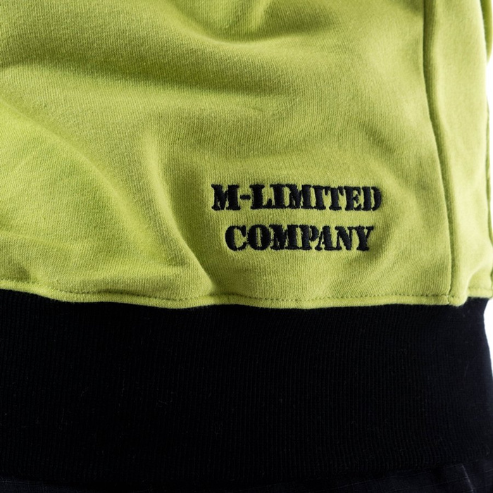 Bluza męska z kapturem MLimited bezrękawnik Vest Company olive / black