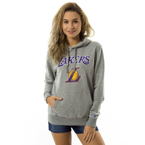 Bluza damska New Era hoody NBA Top 6 Los Angeles Lakers grey heather