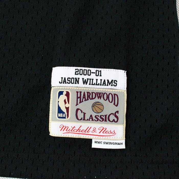 Mitchell and Ness swingman jersey 2.0 Sacrmento Kings Jason Williams black (youth collection)