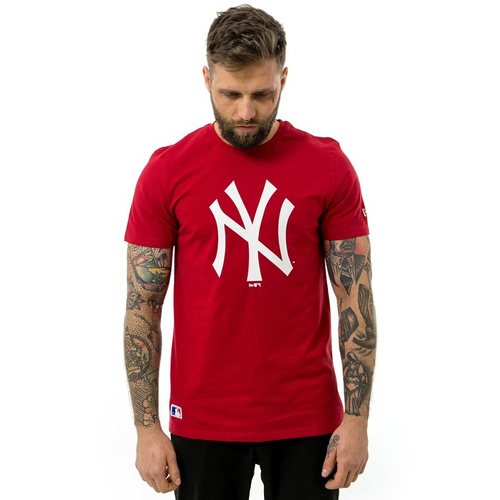 Koszulka męska New Era t-shirt MLB New York Yankees red