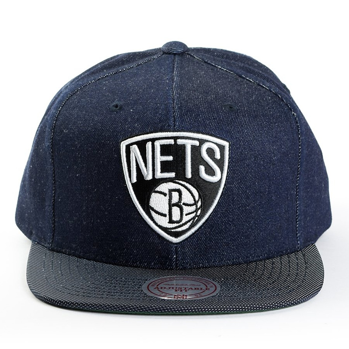 Mitchell and Ness snapback Raw Denim Brooklyn Nets denim