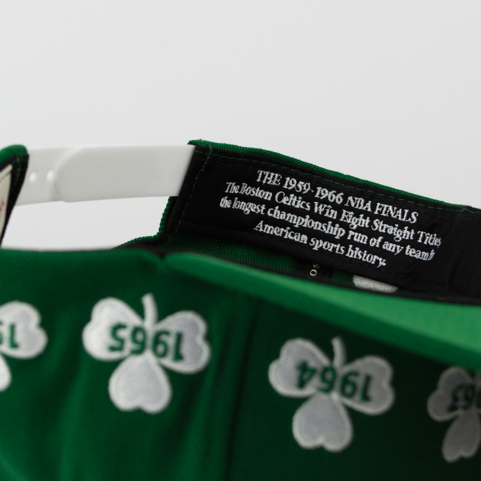Czapka Mitchell and Ness Boston Celtics snapback Championship Pack 8 Titles green (V094Z) TM