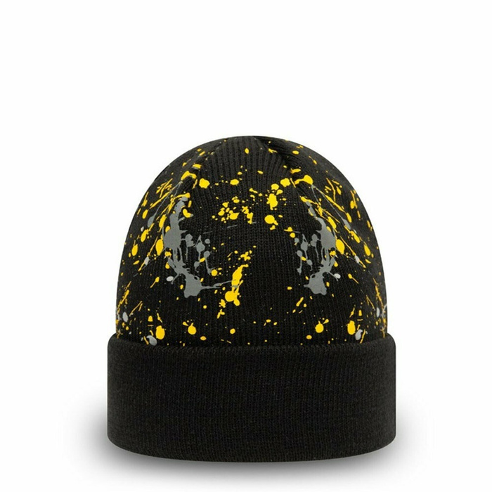 New Era Czapka zimowa dziecięca  beanie Kids Paint Plant Knit Batman black / yellow