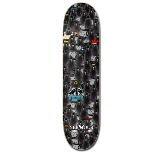 Nervous deck Mob black 8.375 