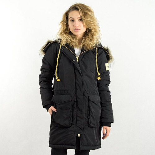 Kurtka Prosto jacket WMNS Parka Fur black